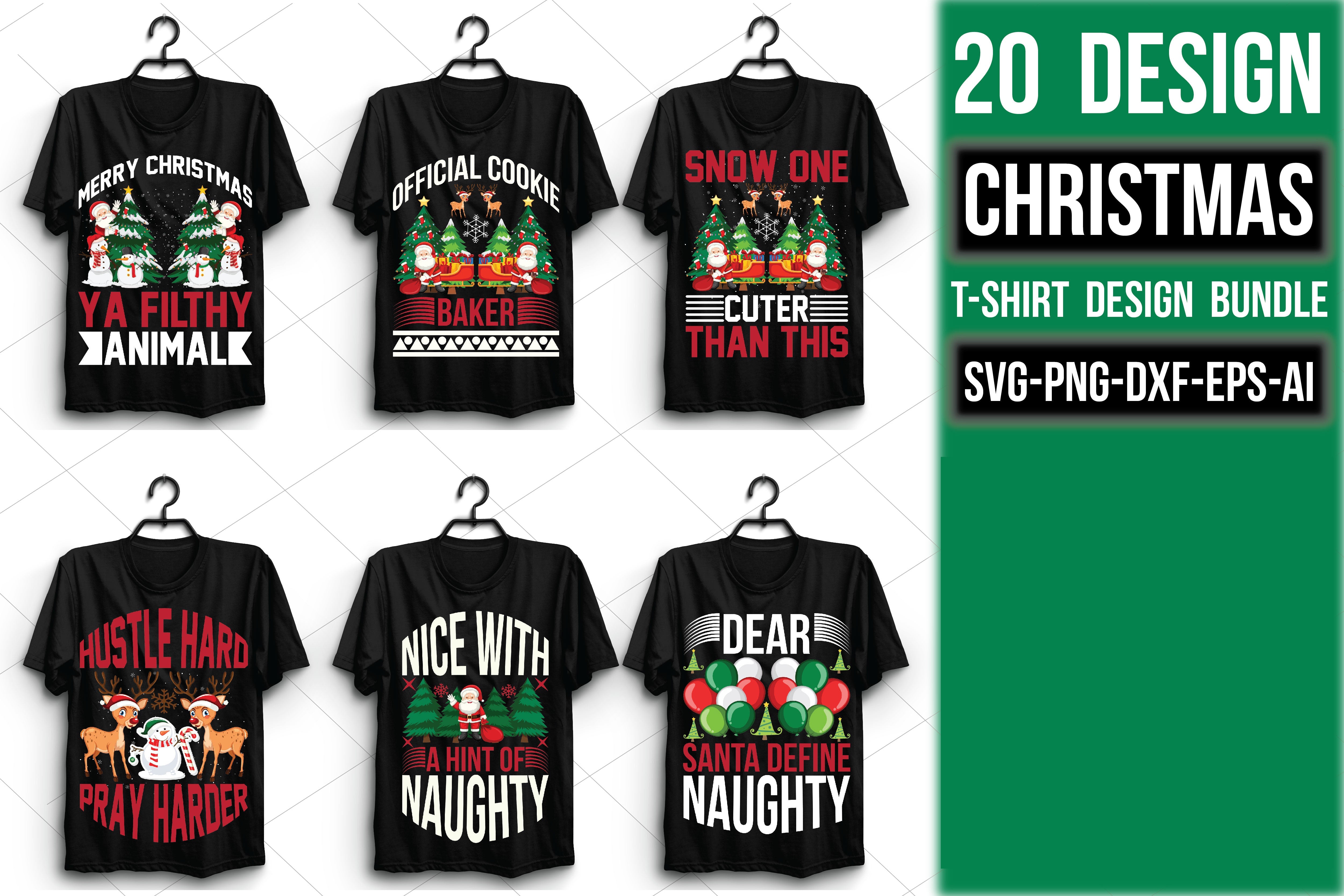 Christmas T Shirt 20 Bundle 2