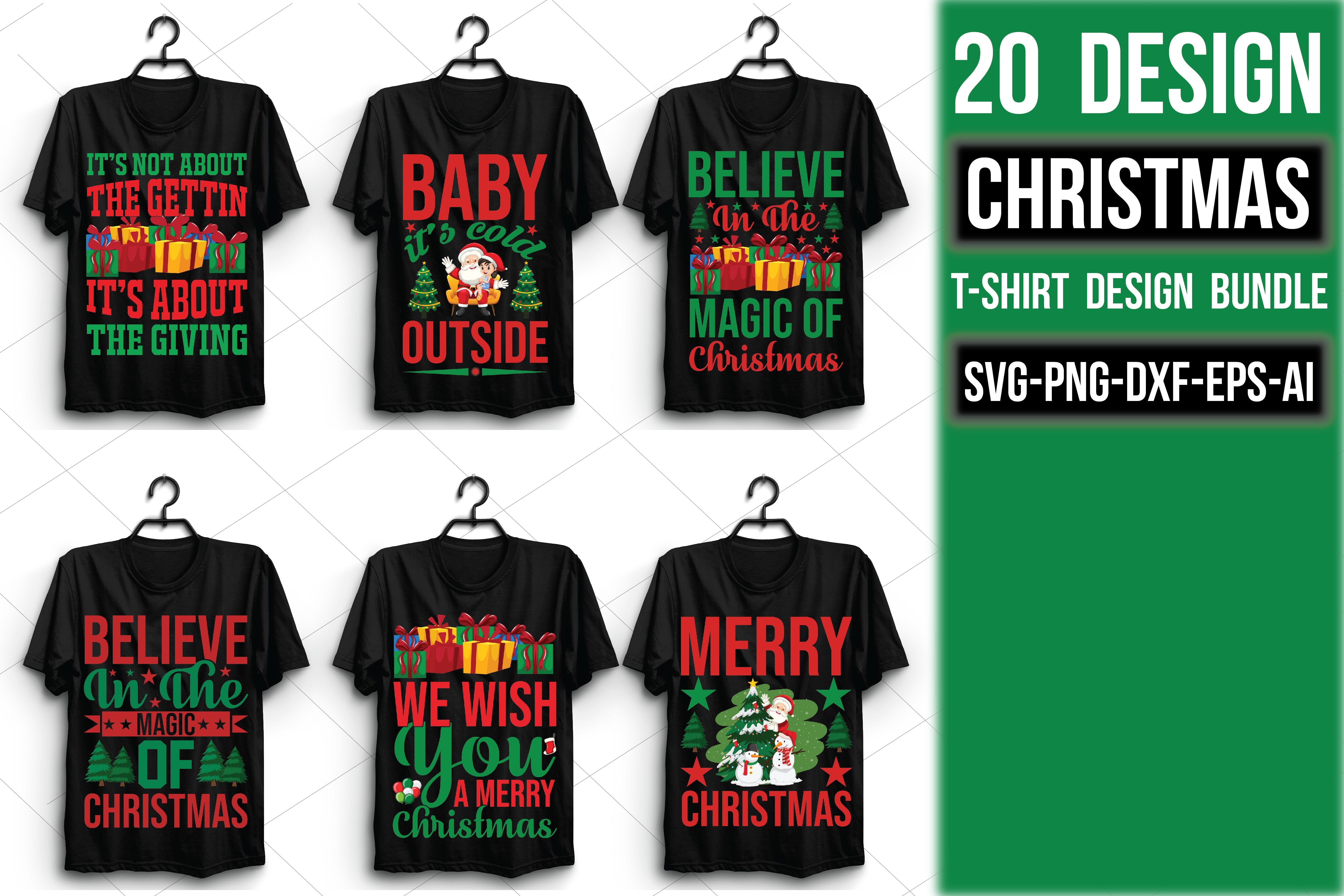 Christmas T Shirt Bundle 19