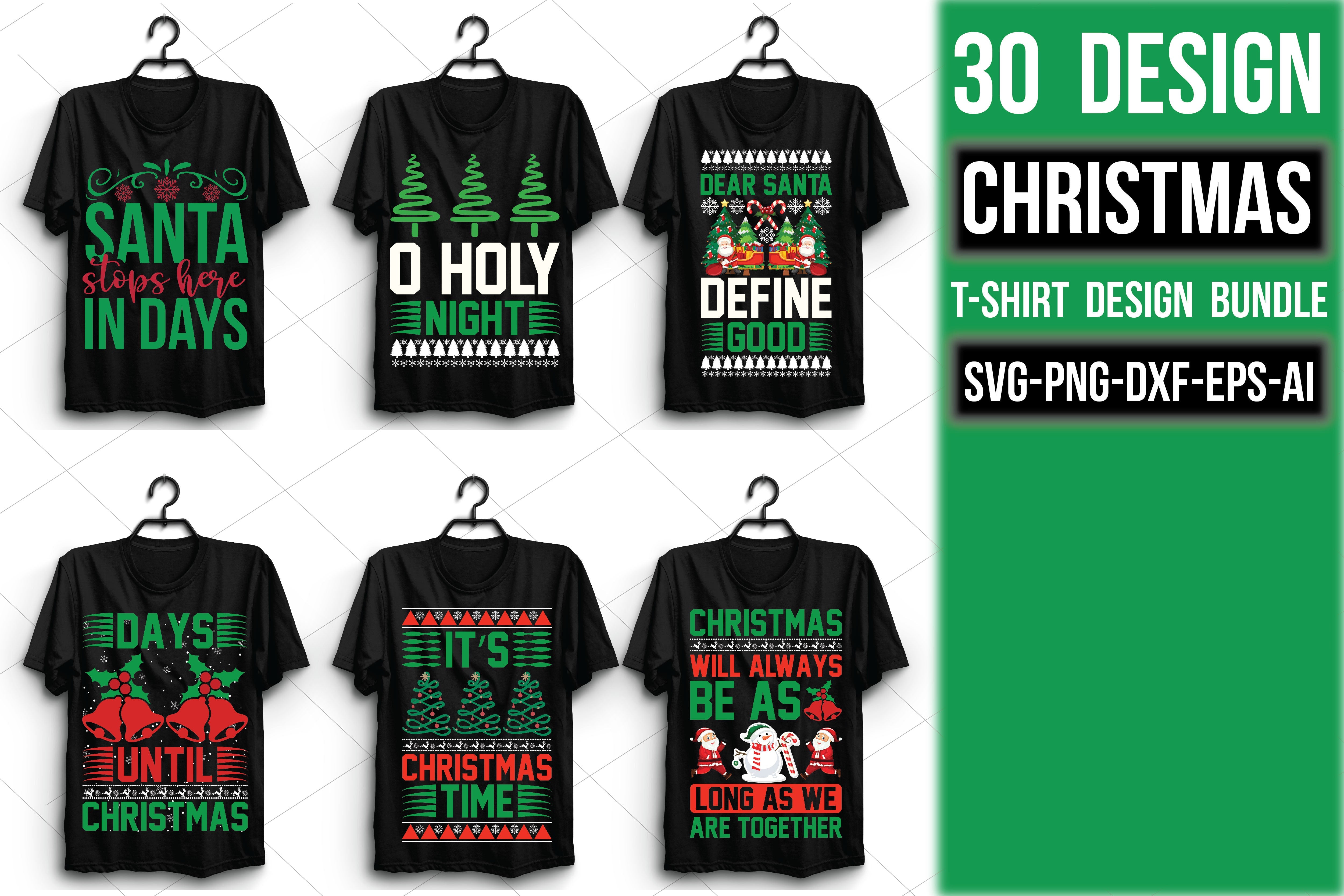 Christmas T Shirt Bundle 17