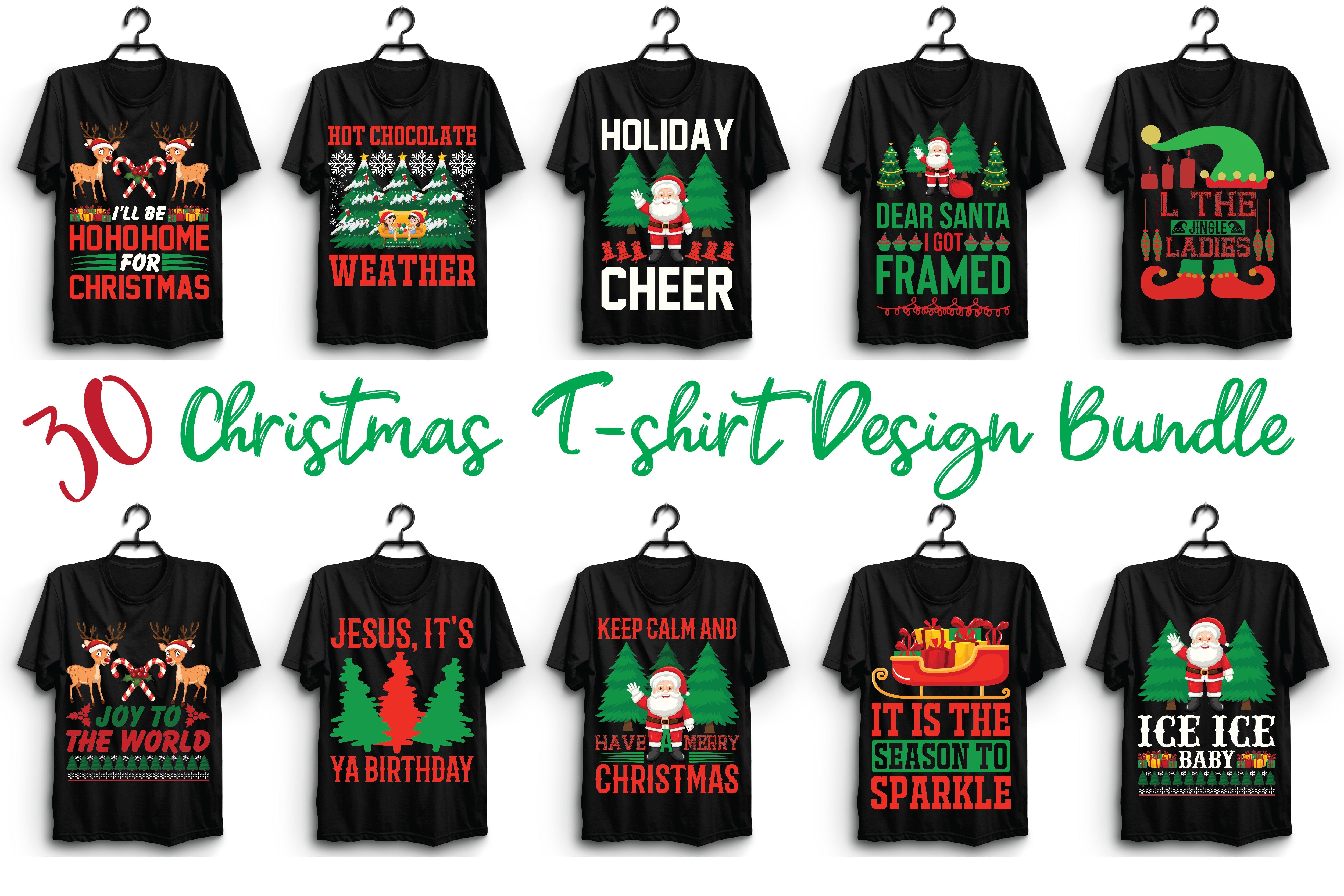 Christmas T Shirt Bundle 13
