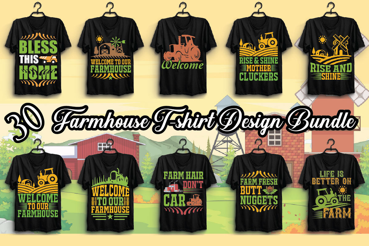 Farmhouse T Shirt Bundle 2
