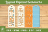 Baby Boy Papercut Bookmark Clipart Bundle