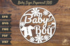 Baby Boy Papercut SVG Bundle