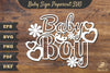 Baby Boy Papercut SVG Bundle