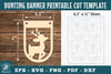 Baby Deer Bunting Banner Printable - Clipart Bundle
