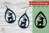 Baby Deer Earrings Design Clipart Bundle