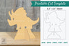 Baby Dinosaur Printable Cut Template - Clipart Bundle