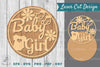 Baby Girl Laser Cut Sign SVG Bundle