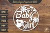 Baby Girl Papercut SVG Bundle