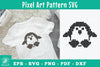 Baby Penguin Art Pattern Clipart Bundle