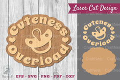 Baby Quotes Laser Cut Decoration Clipart Bundle - CraftNest - Digital Crafting and Art