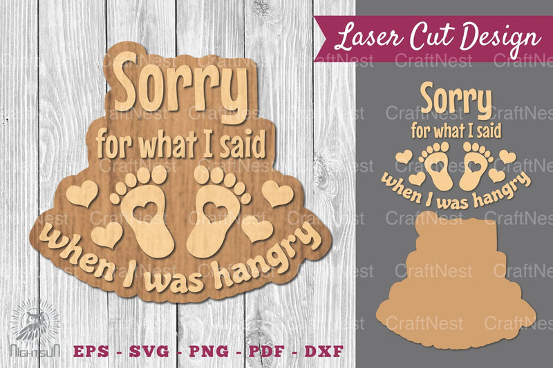 Baby Quotes Laser Cut Decoration Clipart Bundle - CraftNest - Digital Crafting and Art