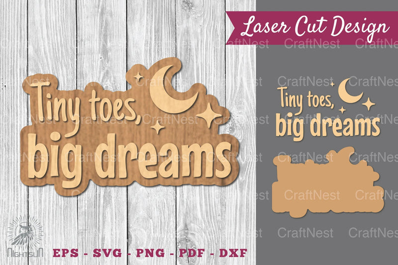 Baby Quotes Laser Cut Decoration Clipart Bundle - CraftNest - Digital Crafting and Art