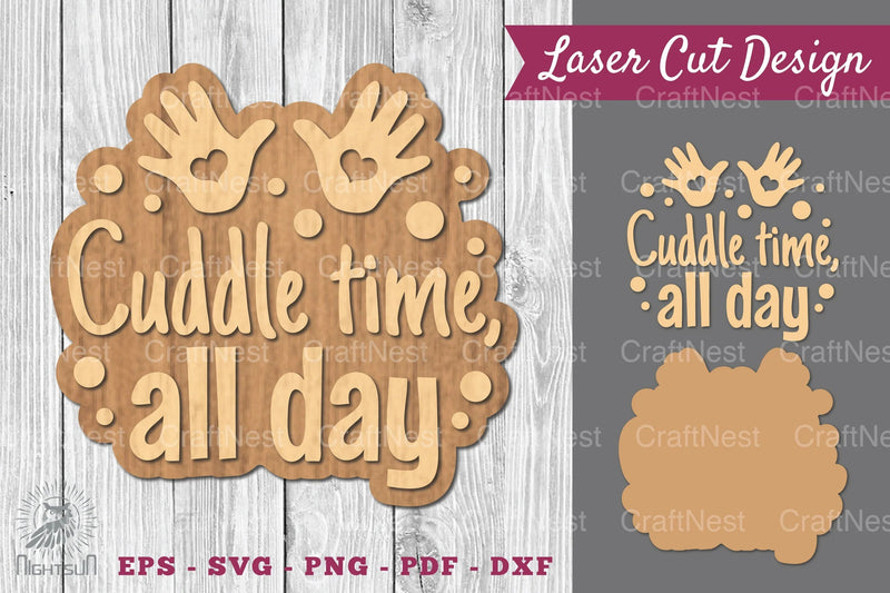 Baby Quotes Laser Cut Decoration Clipart Bundle - CraftNest - Digital Crafting and Art