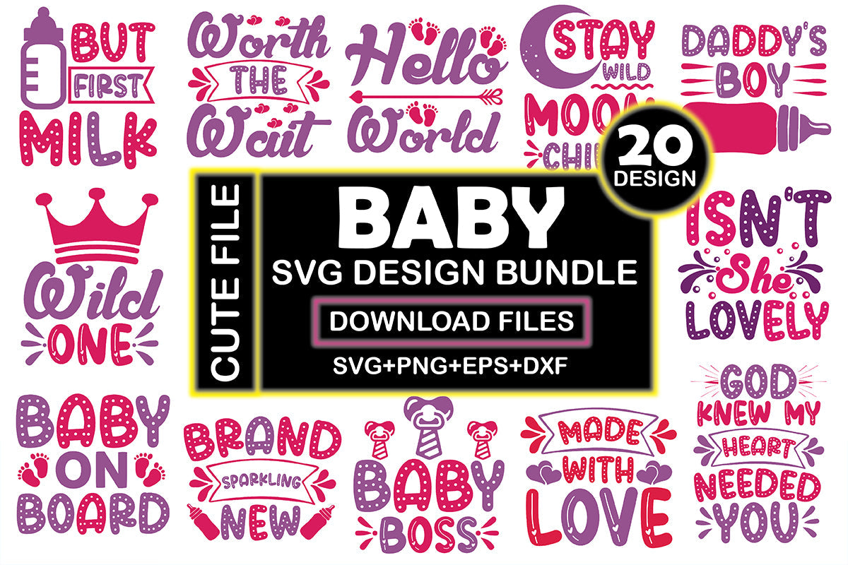 Baby SVG Bundle 11