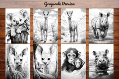 Baby Animals Coloring Books - CraftNest
