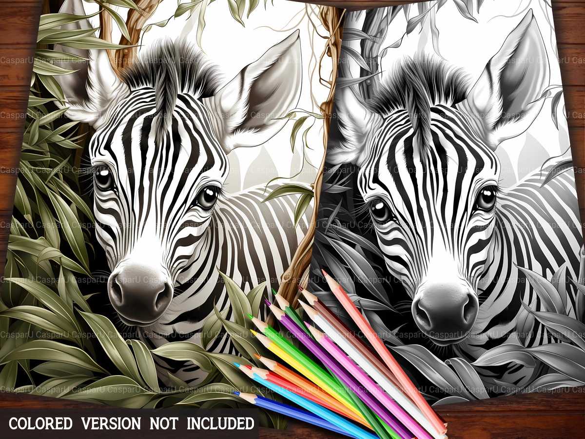 Baby Animals Coloring Books - CraftNest