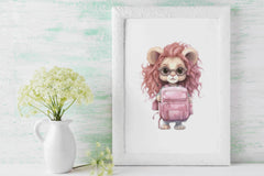 Back to School Animals Clipart Bundle - CraftNest - Digital Crafting and Art