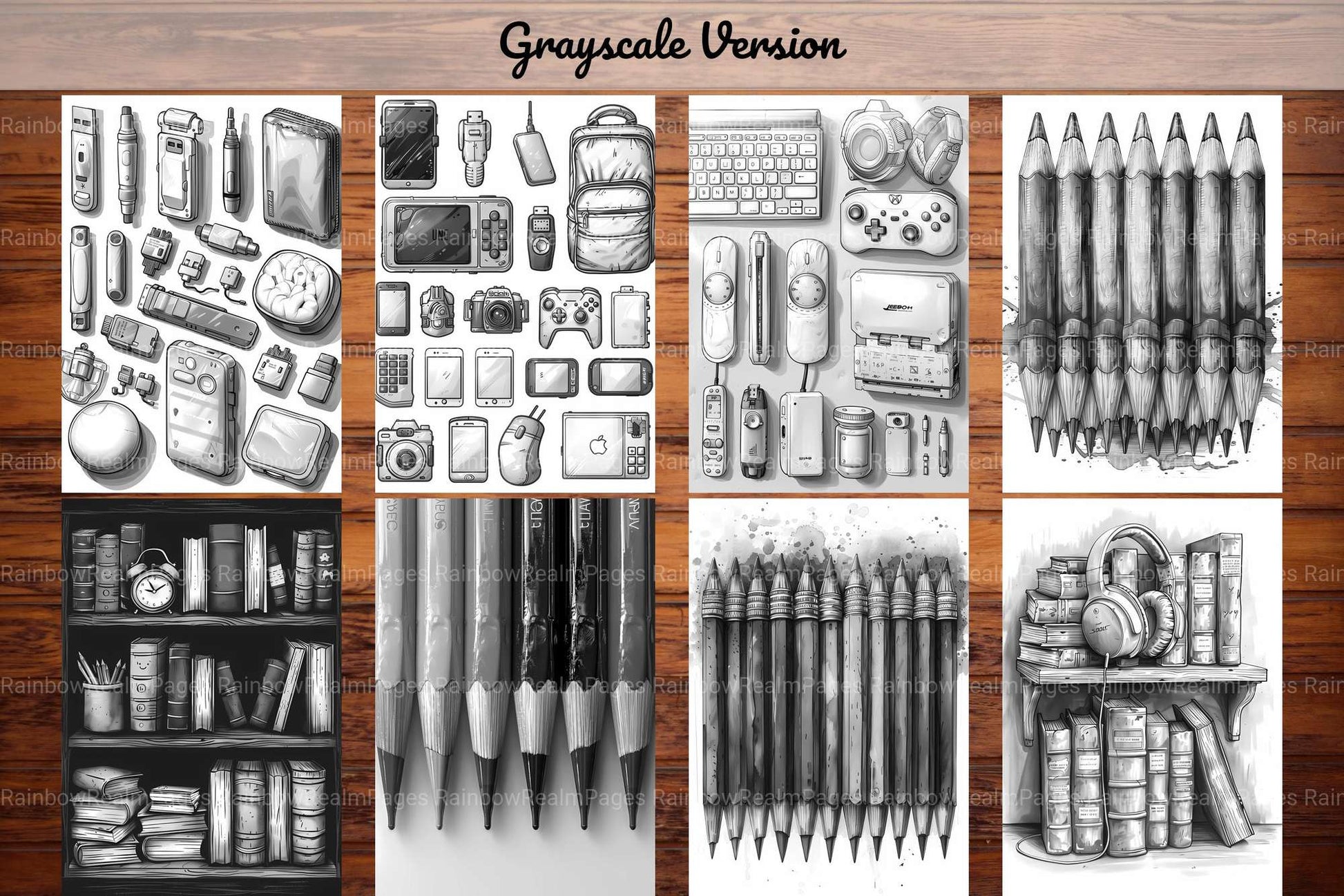 Back To School Essential Coloring Books - CraftNest - Digital Crafting and Art