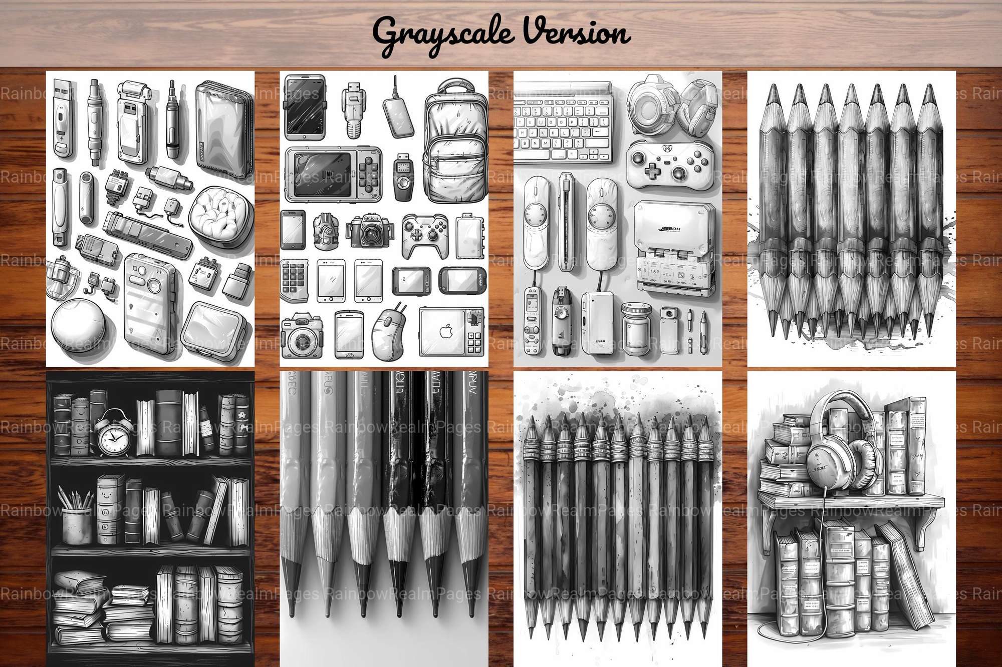 Back To School Essential Coloring Books - CraftNest - Digital Crafting and Art