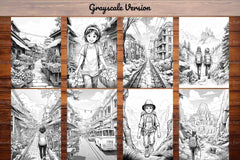 Backpacking Coloring Books - CraftNest