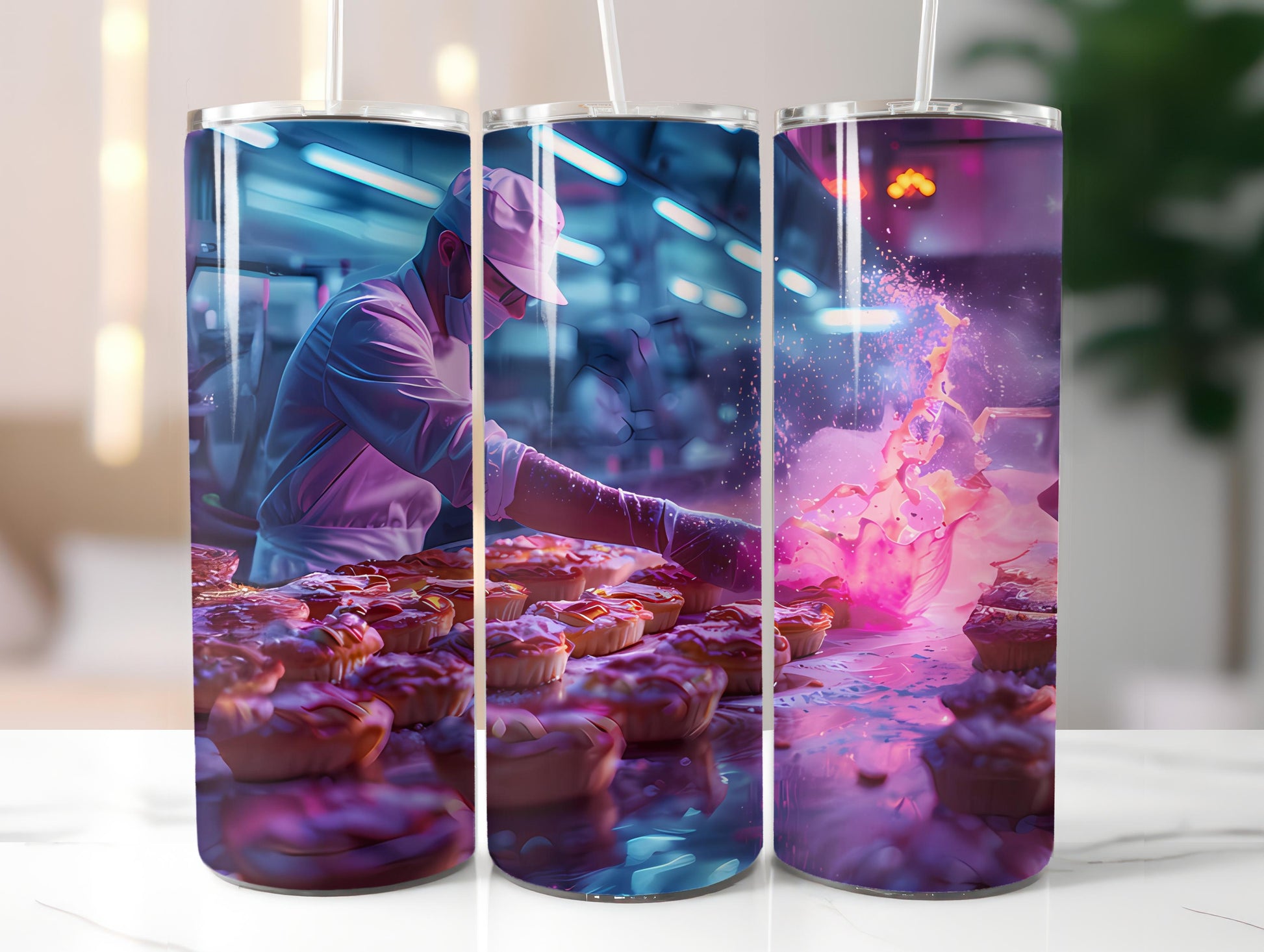 Baker Profession 4 Tumbler Wrap - CraftNest - Digital Crafting and Art