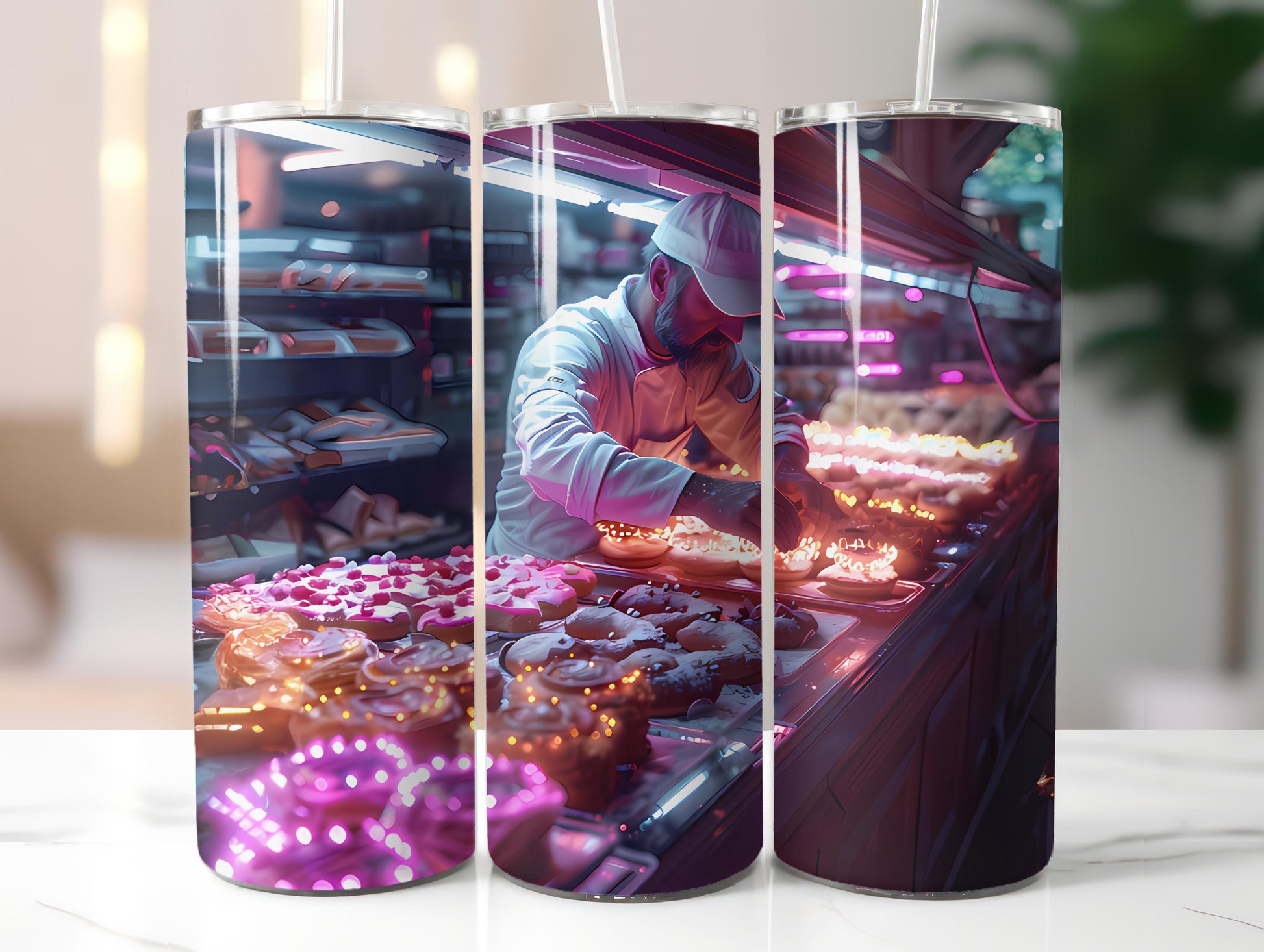 Baker Profession 4 Tumbler Wrap - CraftNest - Digital Crafting and Art