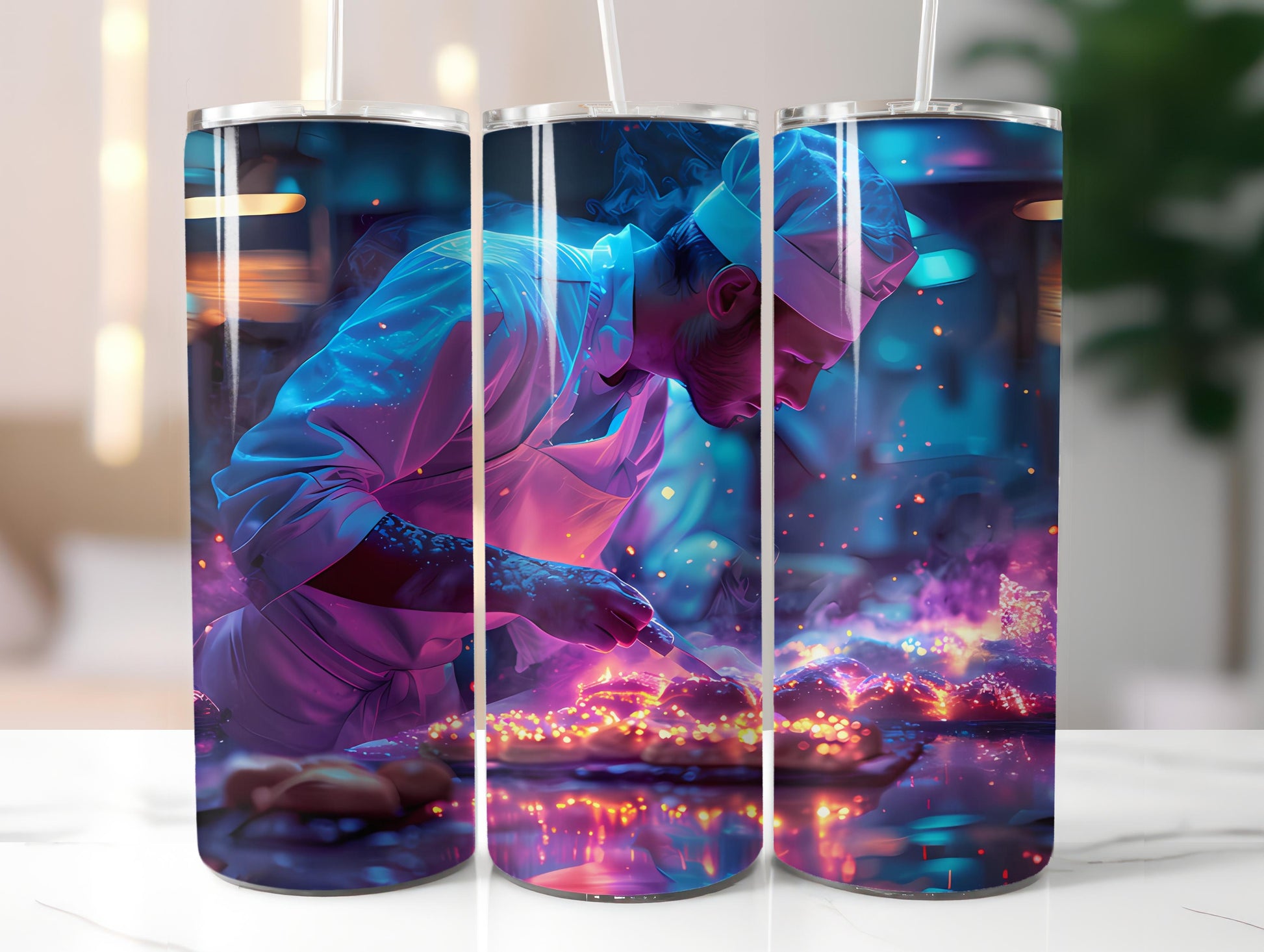 Baker Profession 3 Tumbler Wrap - CraftNest - Digital Crafting and Art