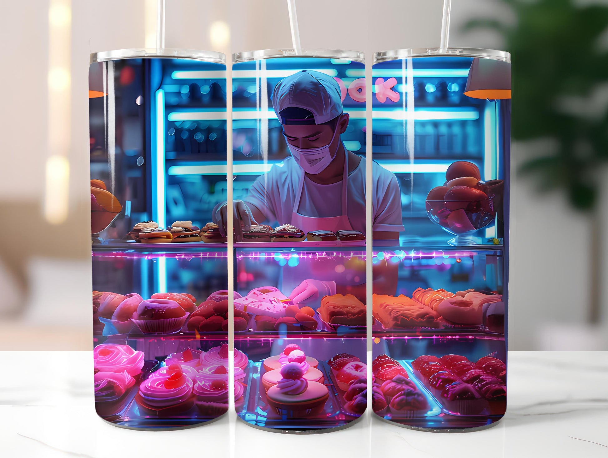 Baker Profession 4 Tumbler Wrap - CraftNest - Digital Crafting and Art