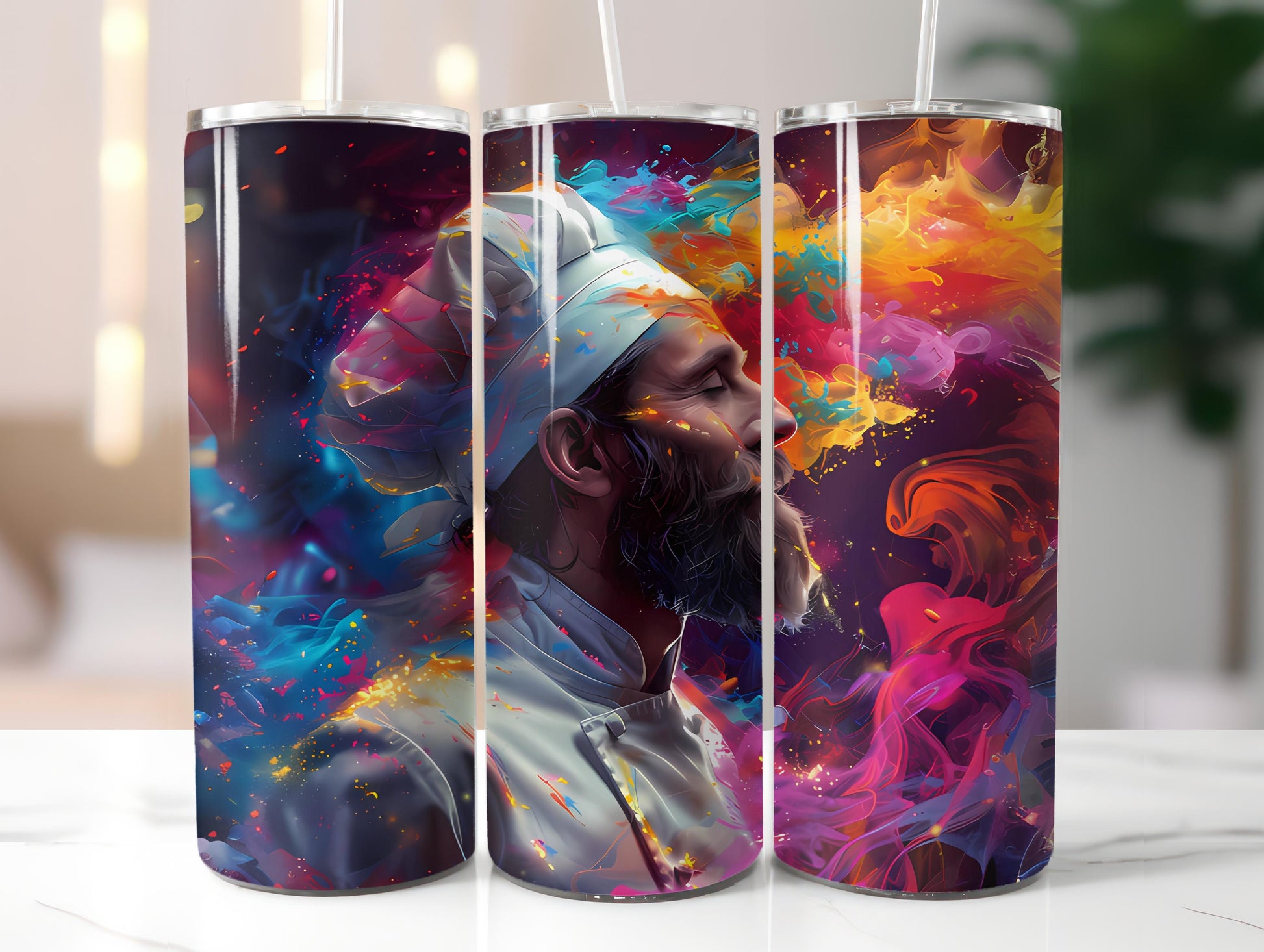 Baker Profession 3 Tumbler Wrap - CraftNest - Digital Crafting and Art