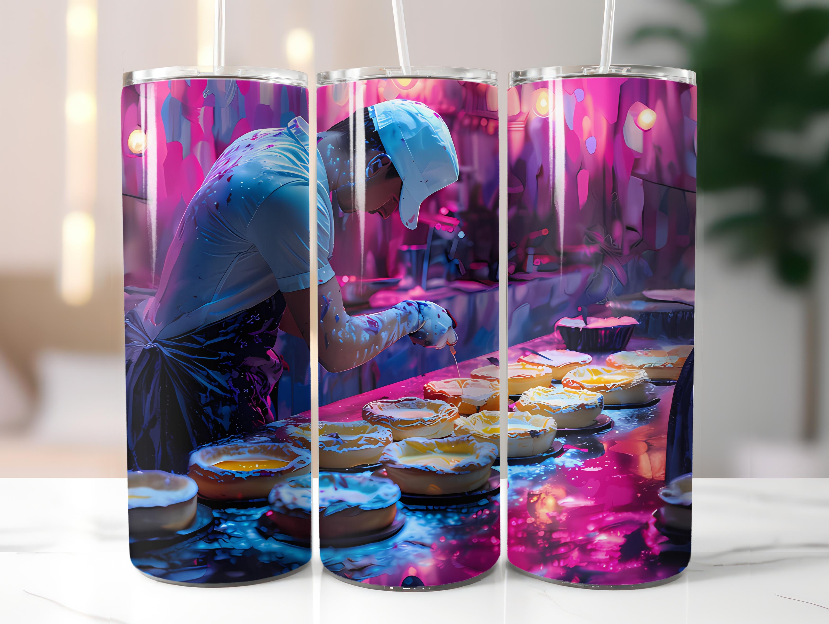 Baker Profession 4 Tumbler Wrap - CraftNest - Digital Crafting and Art