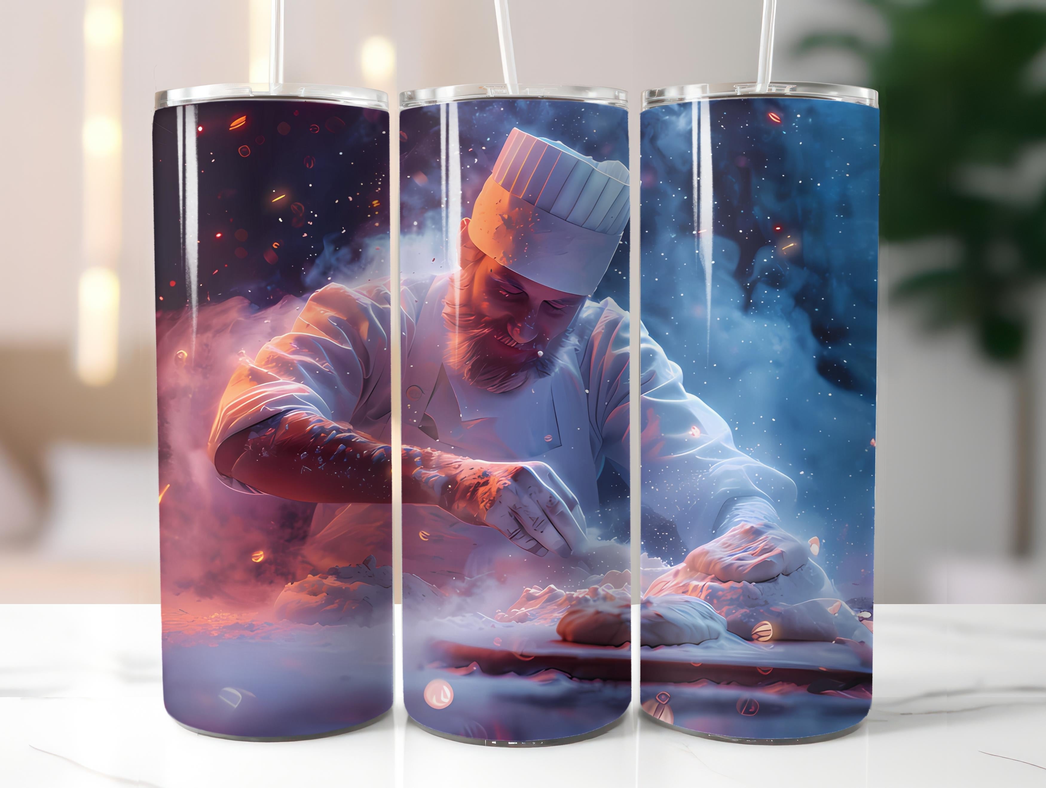 Baker Profession 3 Tumbler Wrap - CraftNest - Digital Crafting and Art