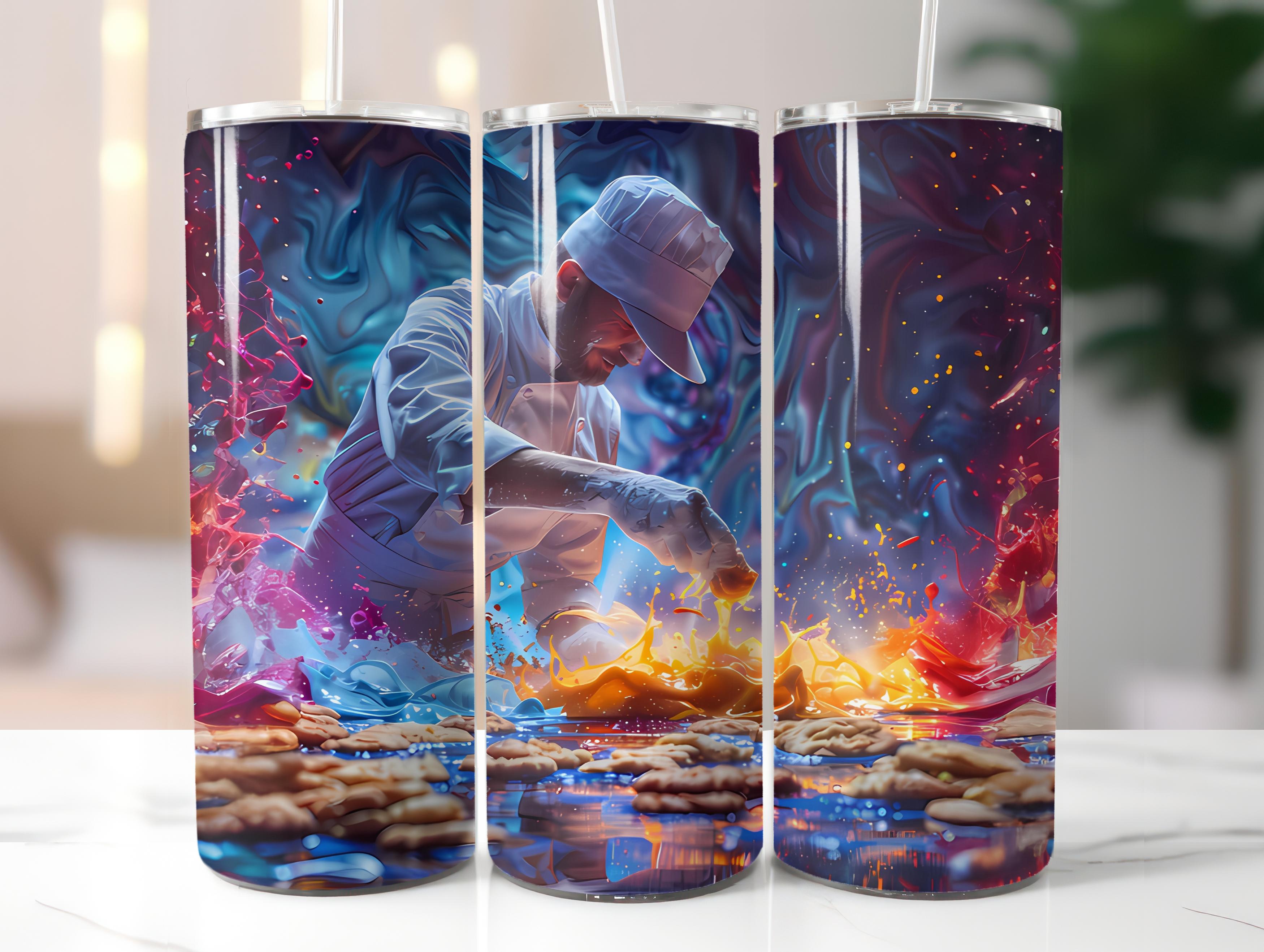 Baker Profession 4 Tumbler Wrap - CraftNest - Digital Crafting and Art