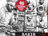 Baker Coloring Books