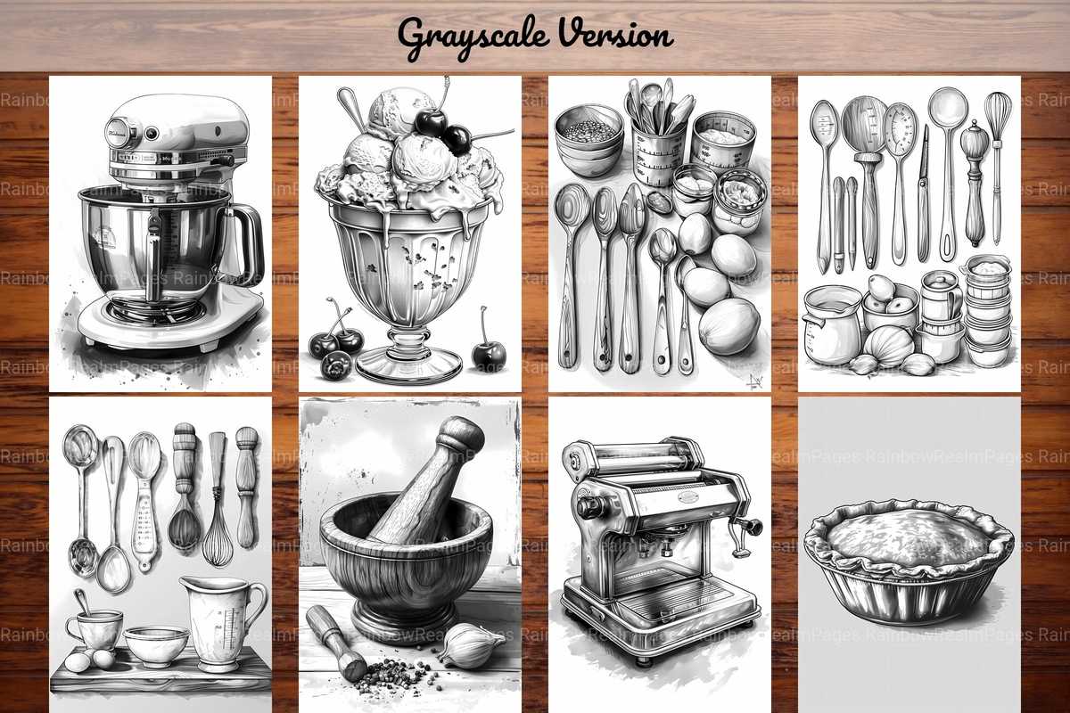 Baking Coloring Books - CraftNest - Digital Crafting and Art