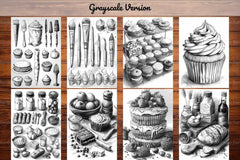 Baking Coloring Books - CraftNest - Digital Crafting and Art