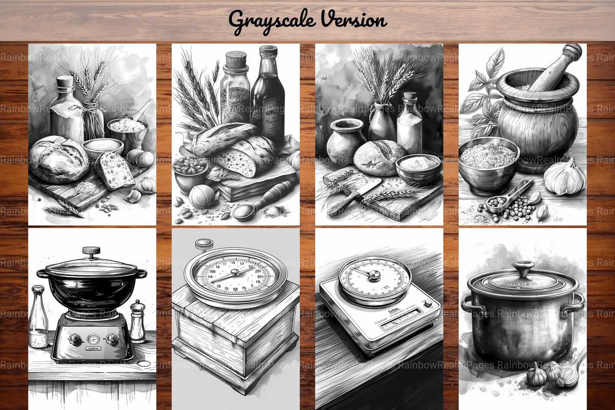 Baking Coloring Books - CraftNest - Digital Crafting and Art