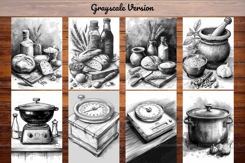 Baking Coloring Books - CraftNest - Digital Crafting and Art