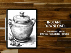 Baking Coloring Books - CraftNest - Digital Crafting and Art