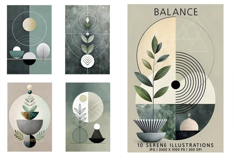 Balance - Wall Art - CraftNest - Digital Crafting and Art