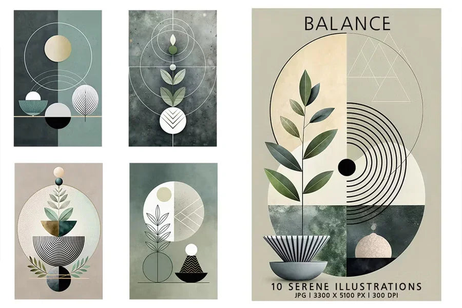 Balance - Wall Art - CraftNest - Digital Crafting and Art