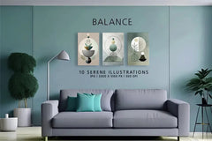 Balance - Wall Art - CraftNest - Digital Crafting and Art