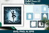 Ballerina 3D Shadow Box Cut SVG Bundle - Clipart Bundle