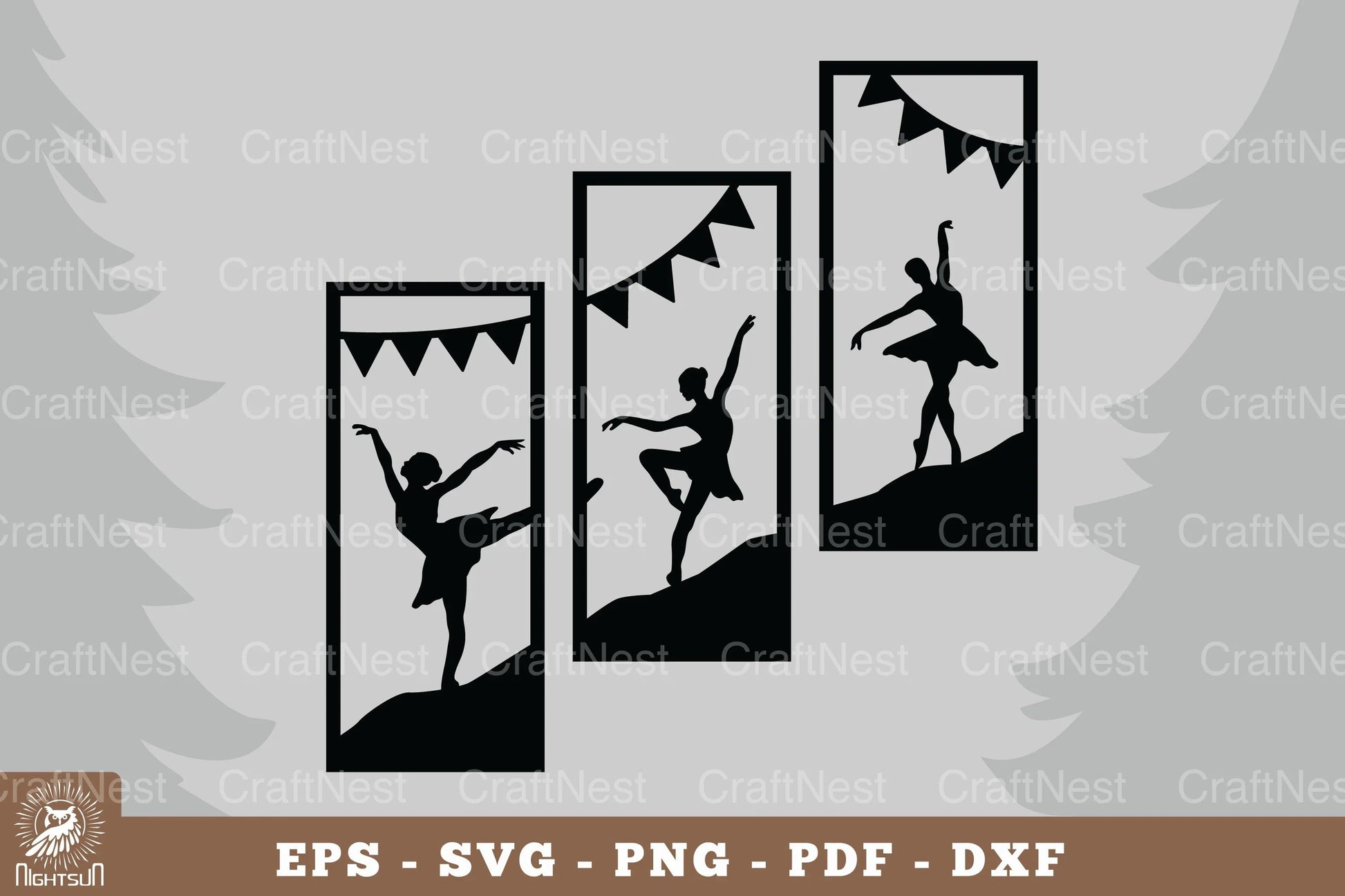 Ballerina Home Decor Clipart Bundle - CraftNest - Digital Crafting and Art