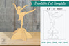 Ballet Dance Printable Cut Template Clipart Bundle