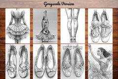 Ballet Coloring Books - CraftNest - Digital Crafting and Art