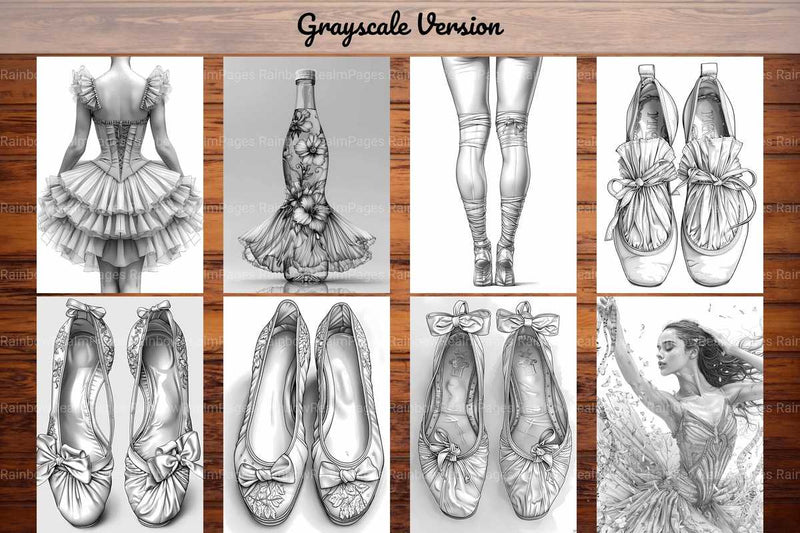 Ballet Coloring Books - CraftNest - Digital Crafting and Art