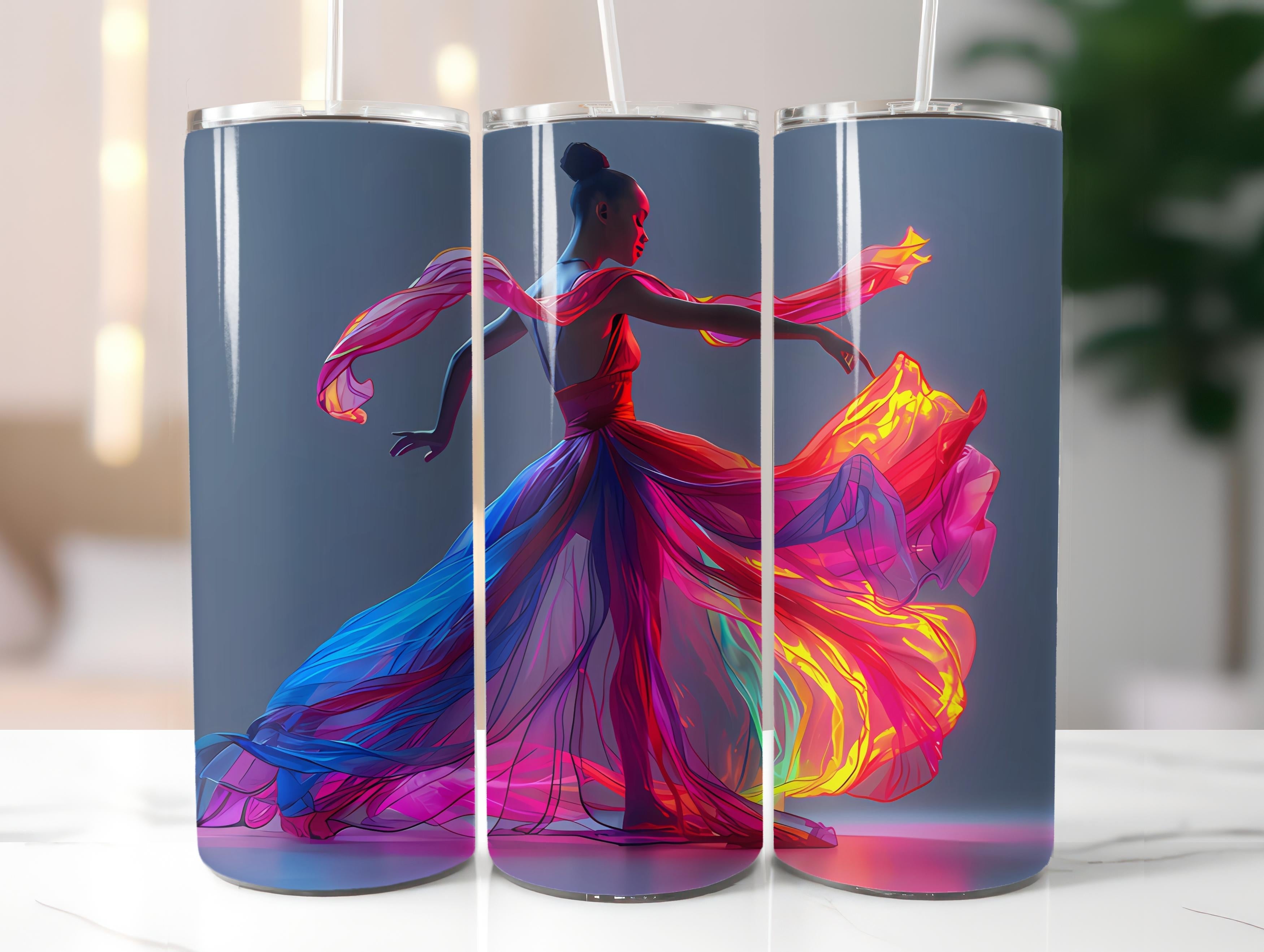 Ballet 2 Tumbler Wrap - CraftNest - Digital Crafting and Art