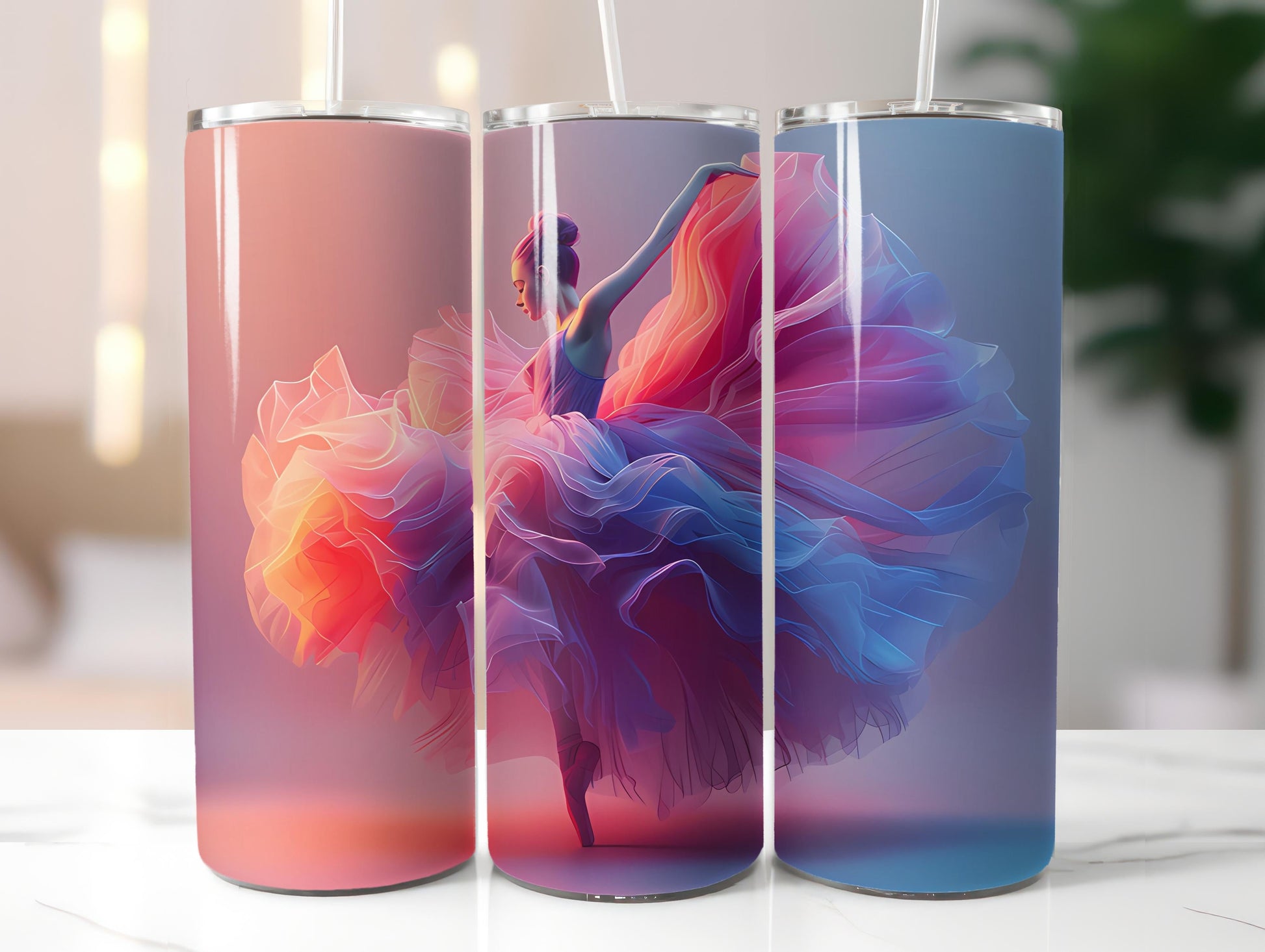 Ballet 2 Tumbler Wrap - CraftNest - Digital Crafting and Art