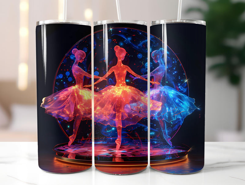 Ballet 2 Tumbler Wrap - CraftNest - Digital Crafting and Art